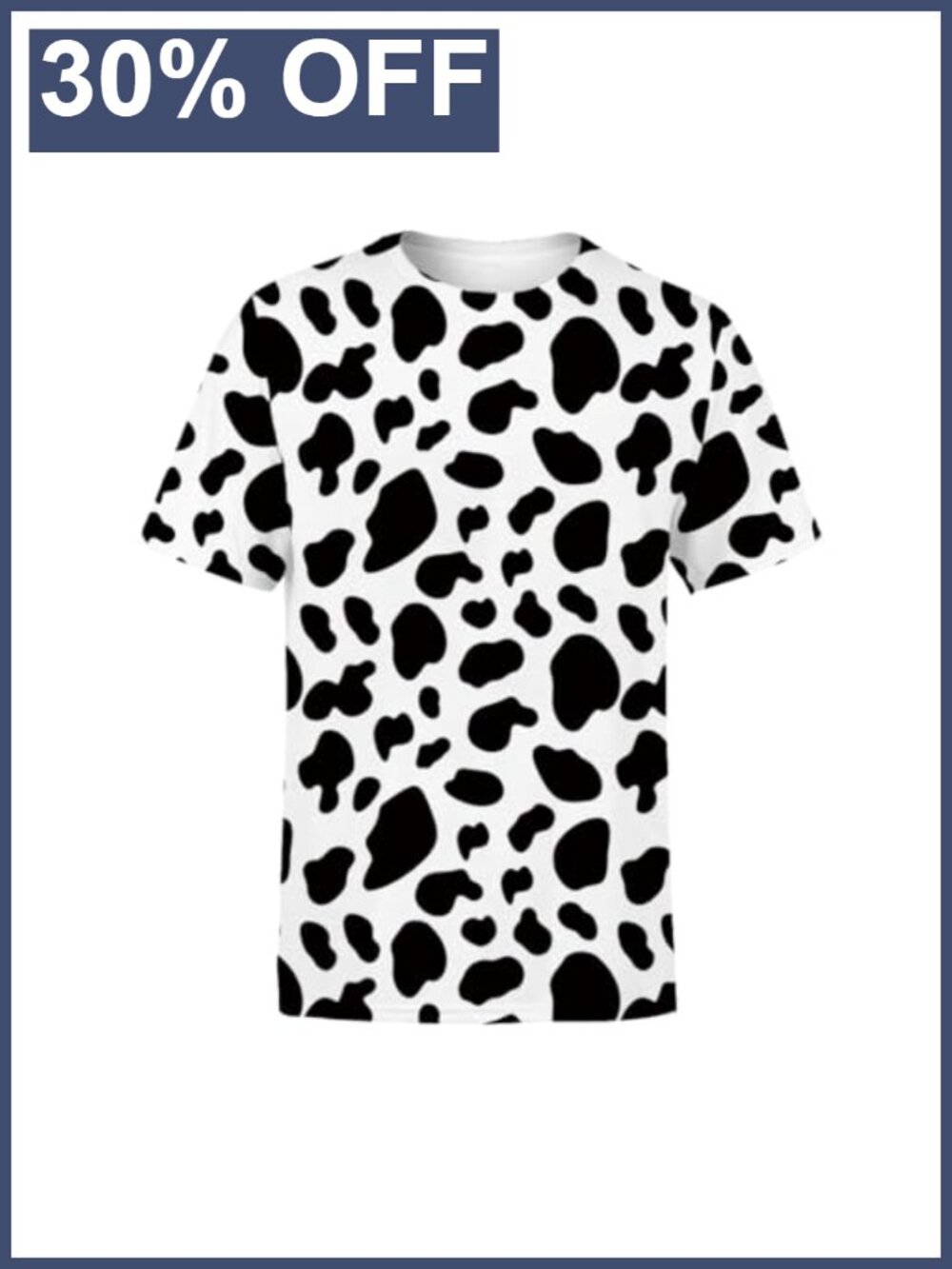 Men's Graphic Print Short Sleeve Crew Neck T-Shirt Casual Summer Tee